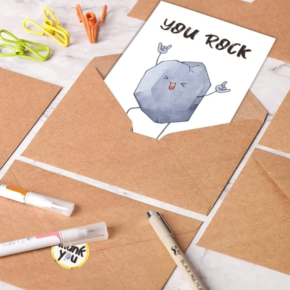 🔹️8 piece Funny Thank You Cards wtih Envelopes + 8 thank you stickers  ✨️
